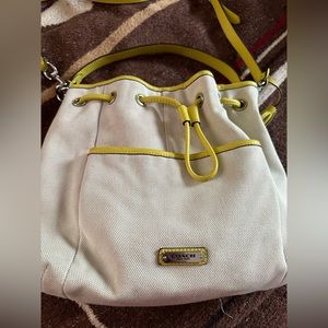 Coach linen bag